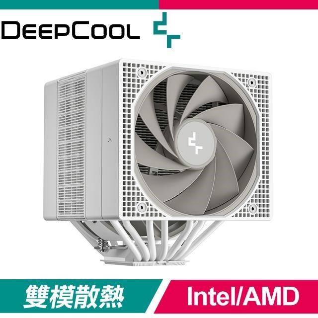 DEEPCOOL 九州風神 ASSASSIN VC WH 7導管雙塔雙扇 CPU散熱器《白》(高16.4)