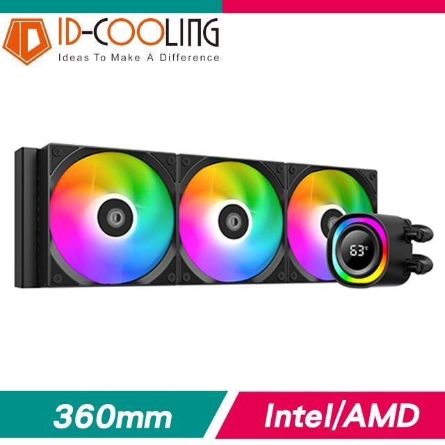 ID-COOLING FX360 TD 一體式水冷散熱器《黑》(5年保)