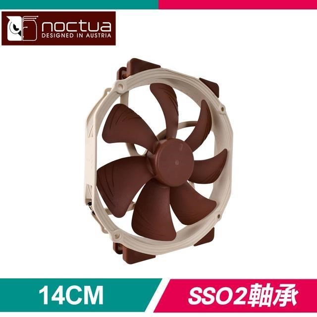 Noctua 貓頭鷹 NF-A15 PWM SSO2磁穩軸承 1200轉 AAO防震靜音扇