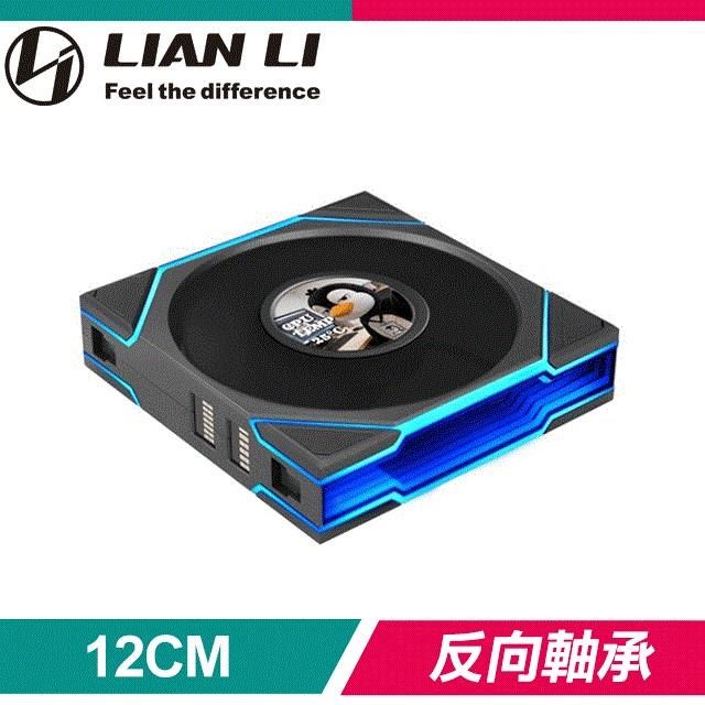 LIAN LI 聯力 UNI FAN TL LCD FLEX 120 黑 單入 反向ARGB風扇(12RTLLCD1F1B)