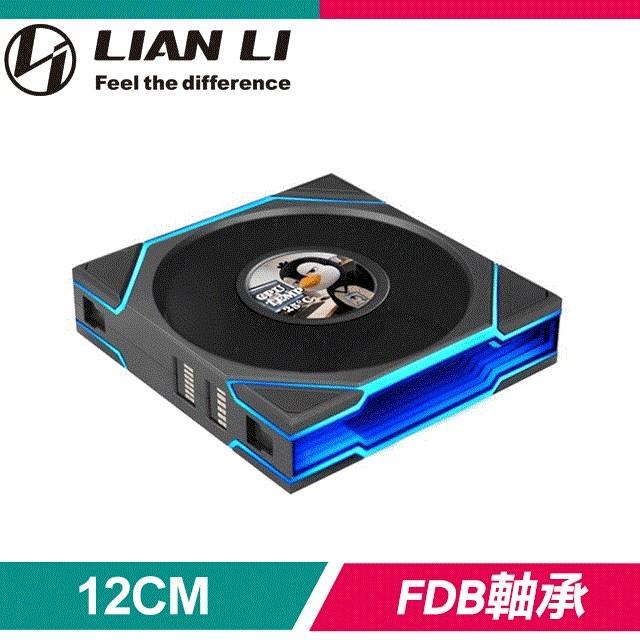 LIAN LI 聯力 UNI FAN TL LCD FLEX 120 黑 單入 ARGB風扇(12TLLCD1F1B)