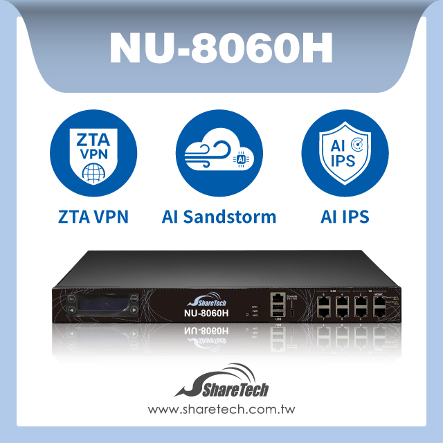 ShareTech 眾至 NU-8060H