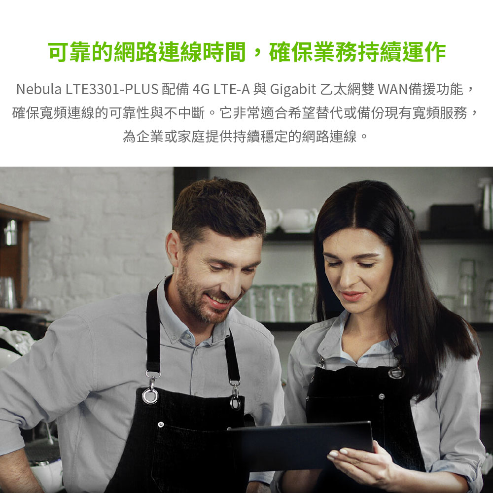 Zyxel 合勤 LTE3301-PLUS 手機sim卡兩用 AC1200 4G LTE  寬頻路由器Cat.6 2CA 300Mbps
