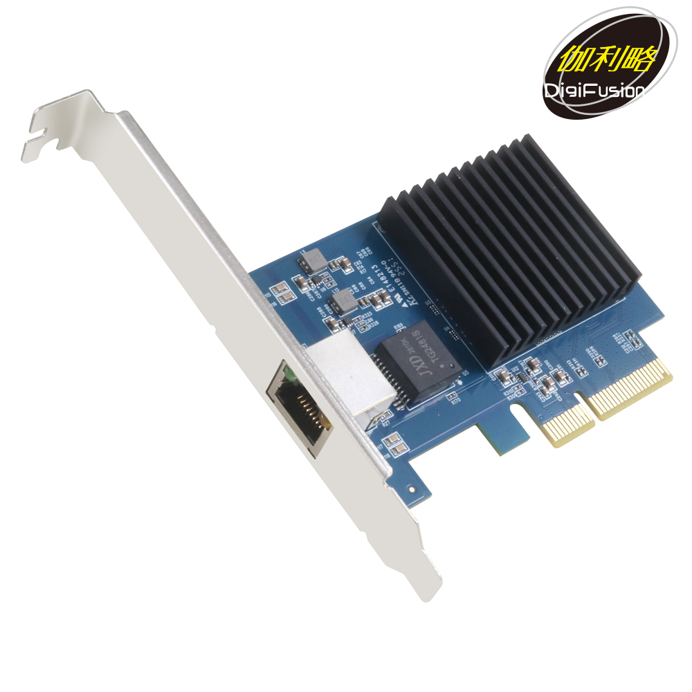 伽利略 PCI-E x4 10GbE 萬兆網路卡 (PETL10G4)