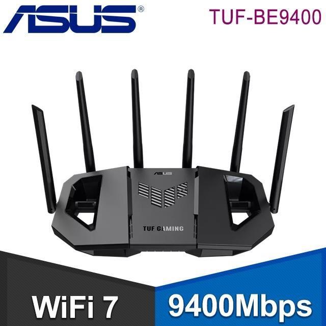 ASUS 華碩 TUF-BE9400 三頻 WiFi 7 電競路由器