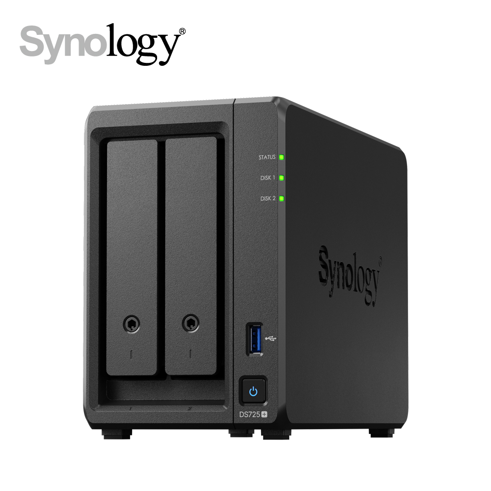 Synology 群暉科技DiskStation DS224+ (2Bay/Intel/2GB) NAS 網路儲存