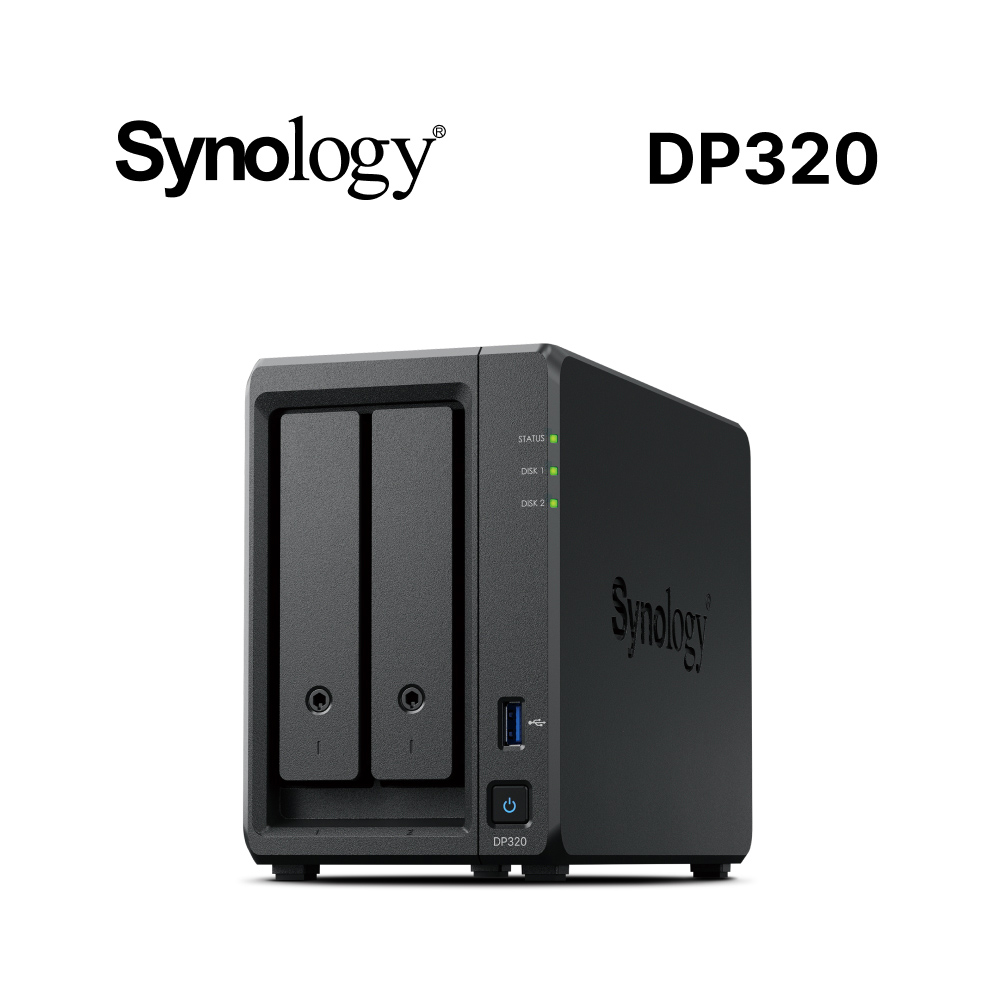 Synology 群暉 DP320 直立式備份專用一體機