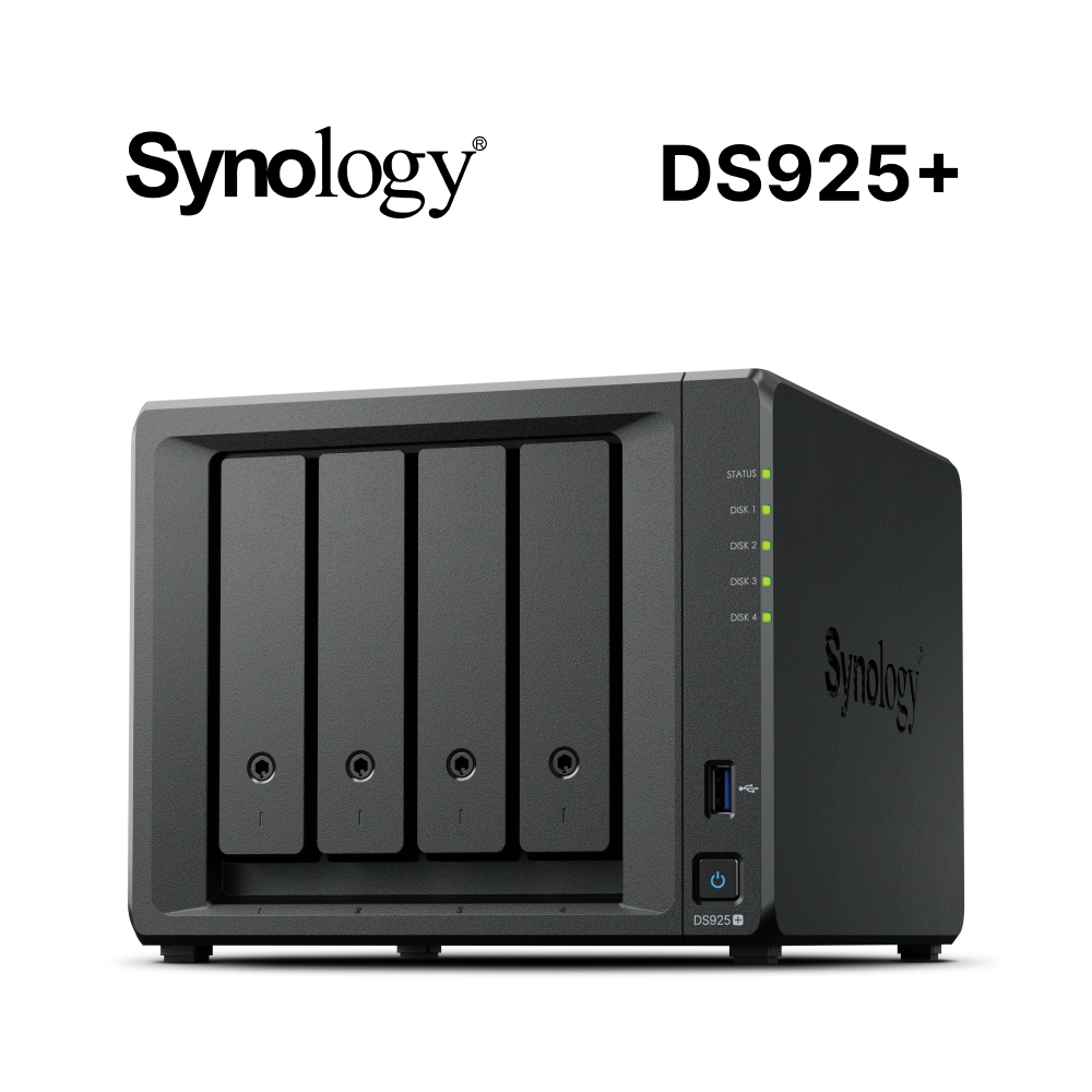 Synology 群暉科技DiskStation DS1522+ (5Bay/AMD/8GB) NAS 網路儲存