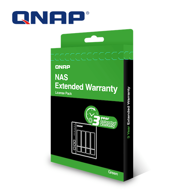 QNAP 威聯通 LIC-NAS-EXTW-GREEN-3Y 綠標三年延長保固 實體授權卡
