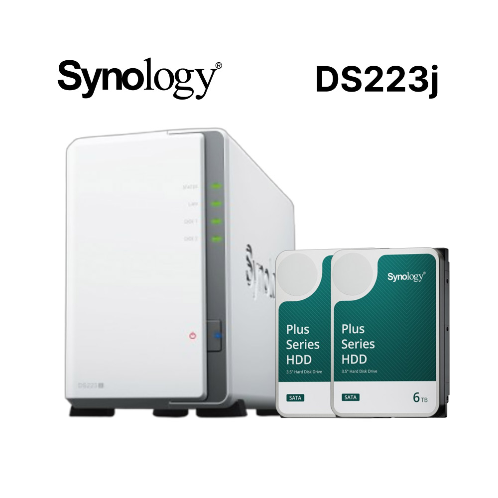 Synology DS223j 2Bay NAS