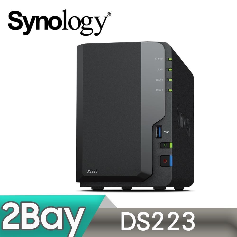 DiskStation DS223 2Bay NAS 網路儲存伺服器