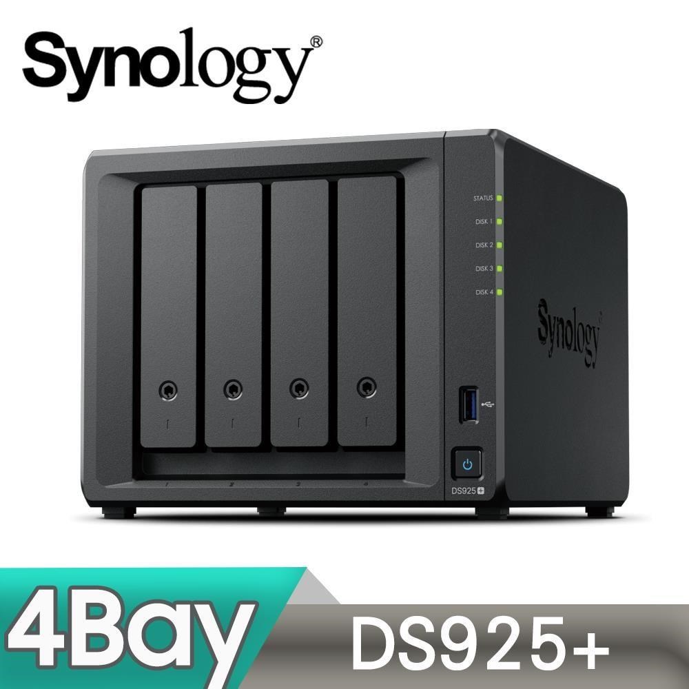 DiskStation DS925+ (4Bay/AMD/4GB) NAS 網路儲存伺服器