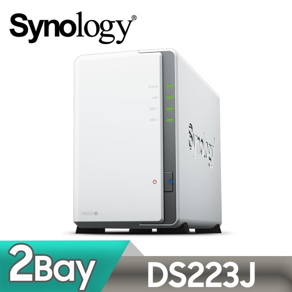 DiskStation DS223j 2Bay NAS 網路儲存伺服器
