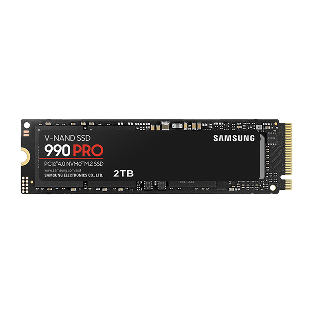 SAMSUNG 三星 990 PRO 2TB NVMe M.2 2280 PCIe 固態硬碟 (MZ-V9P2T0BW)