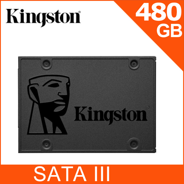 金士頓 Kingston SSDNow A400 480GB 2.5吋 SATA-3 固態硬碟 (單碟包裝)