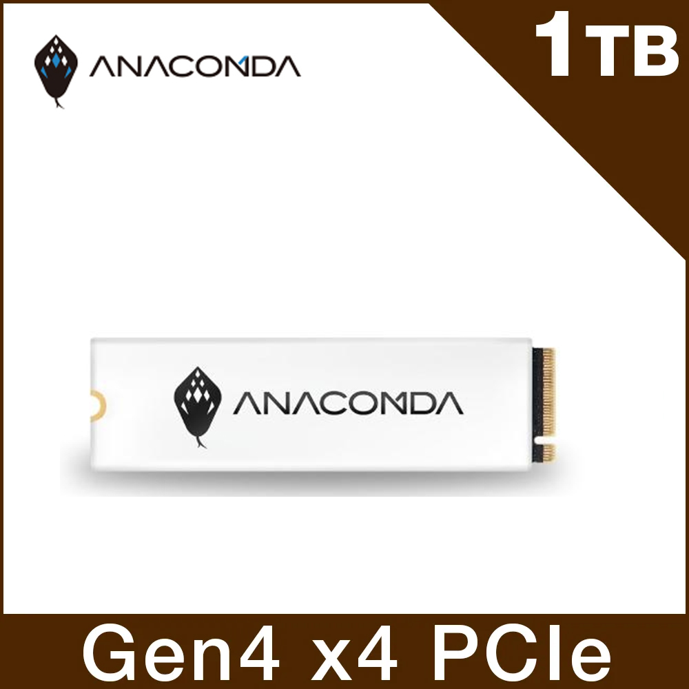 ANACOMDA 巨蟒 i4S 1TB Gen4x4 M.2 2280 PCIe SSD 固態硬碟