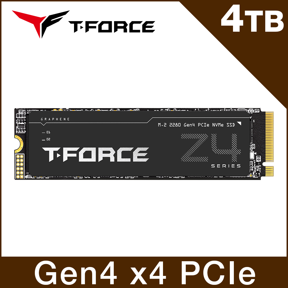 Team 十銓電競T-FORCE GA PRO 2TB PCIe Gen5 M.2 SSD 固態硬碟- PChome