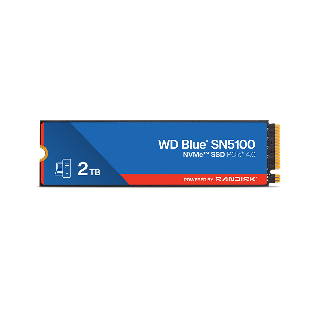 WD 威騰 Blue藍標 SN5100 NVMe SSD 2TB (WDS200T5B0E-00CPE0)