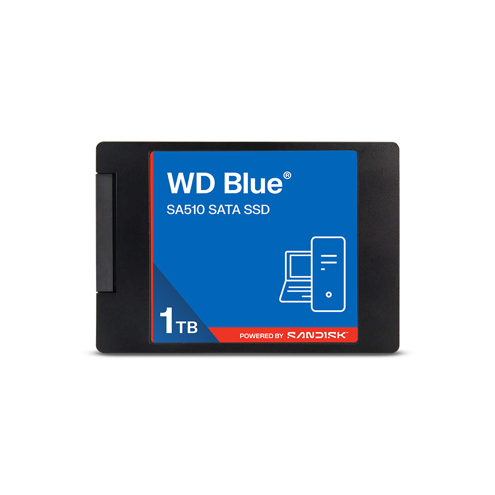 WD 威騰Blue藍標SA510 500GB 2.5吋SATAIII固態硬碟(公司貨