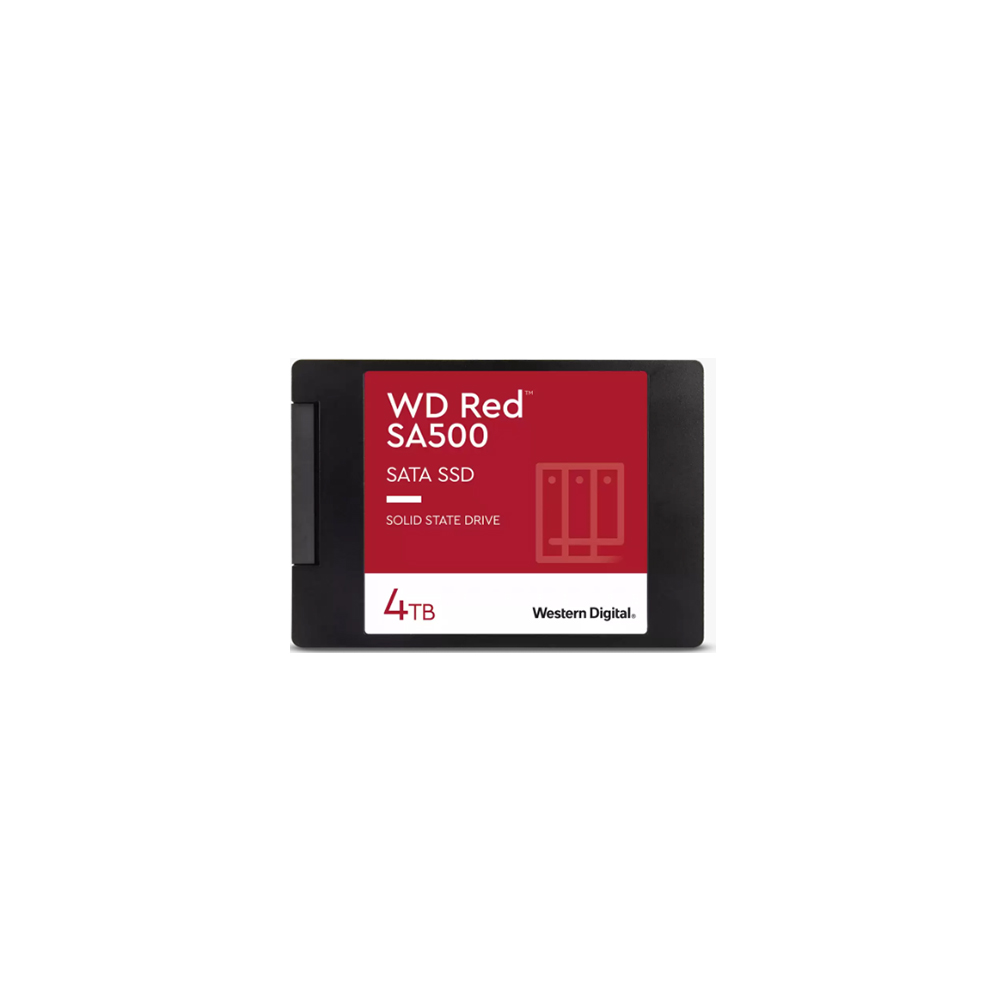WD 威騰Red紅標SA500 4TB 2.5 吋NAS SATA SSD固態硬碟 WD 威騰Red紅標SA500 4TB 2.5 吋NAS SATA SSD固態硬碟