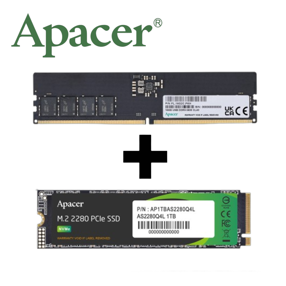 Apacer 宇瞻AS2280Q4L 1TB M.2 PCIe Gen4x4 SSD - PChome 24h購物