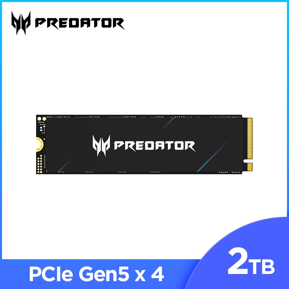 ACER 宏碁Predator GM6 2TB M.2 2280 PCIe Gen4x4 SSD固態硬碟- PChome
