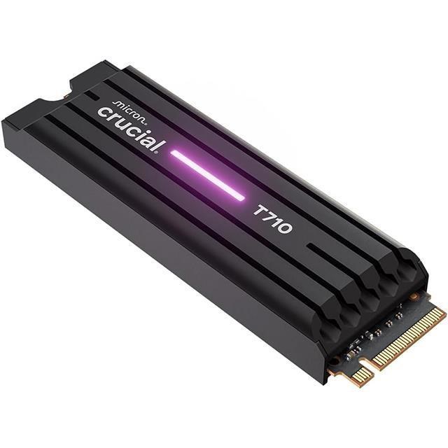 Micron 美光 Crucial T710 4TB 含散熱片 PCIe Gen5 NVMe M.2 SSD CT4000T710SSD5