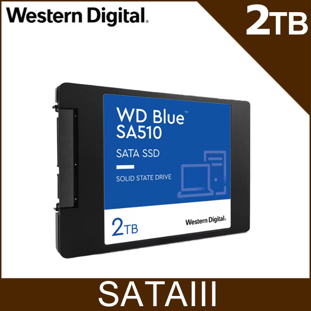 WD 藍標SA510 1TB 2.5吋SATA SSD - PChome 24h購物