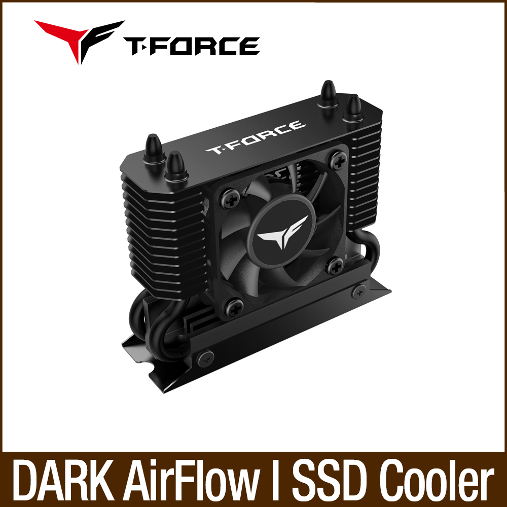 Team 十銓 電競T-FORCE DARK AirFlow I SSD M.2 2280散熱器 