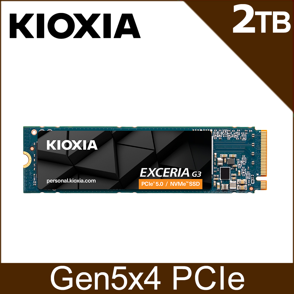 KIOXIA 鎧俠Exceria Plus G3 SSD M.2 2280 PCIe NVMe 1TB Gen4x4