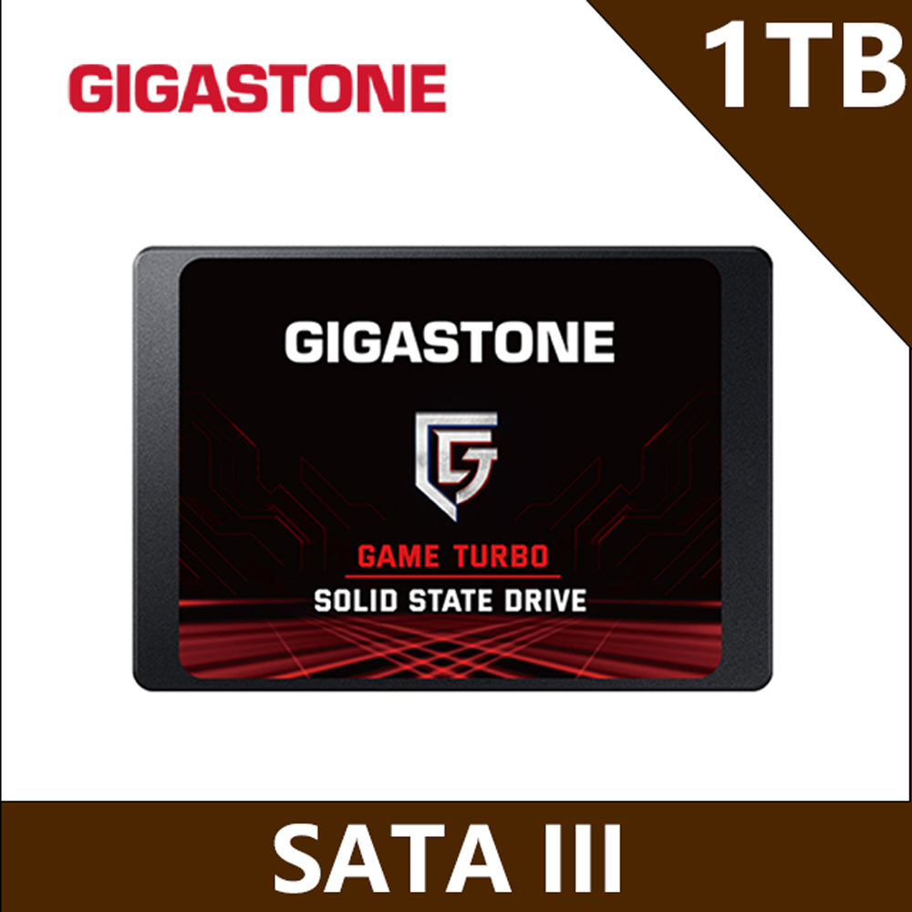 Gigastone 立達 Game Turbo SSD 1TB SATA III 2.5吋固態硬碟