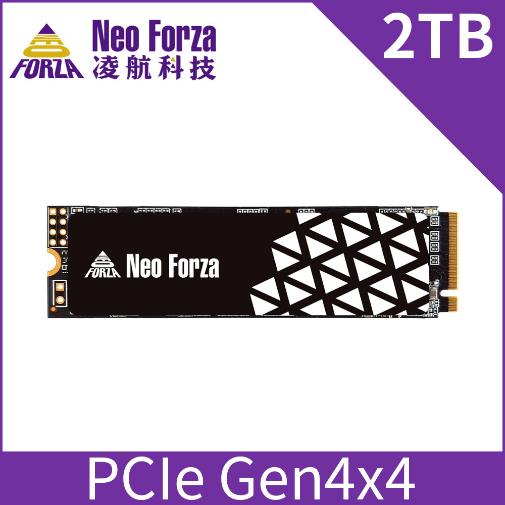 Neo Forza 凌航 NFP4V5 2TB Gen4x4 M.2 2280 PCIe 固態硬碟