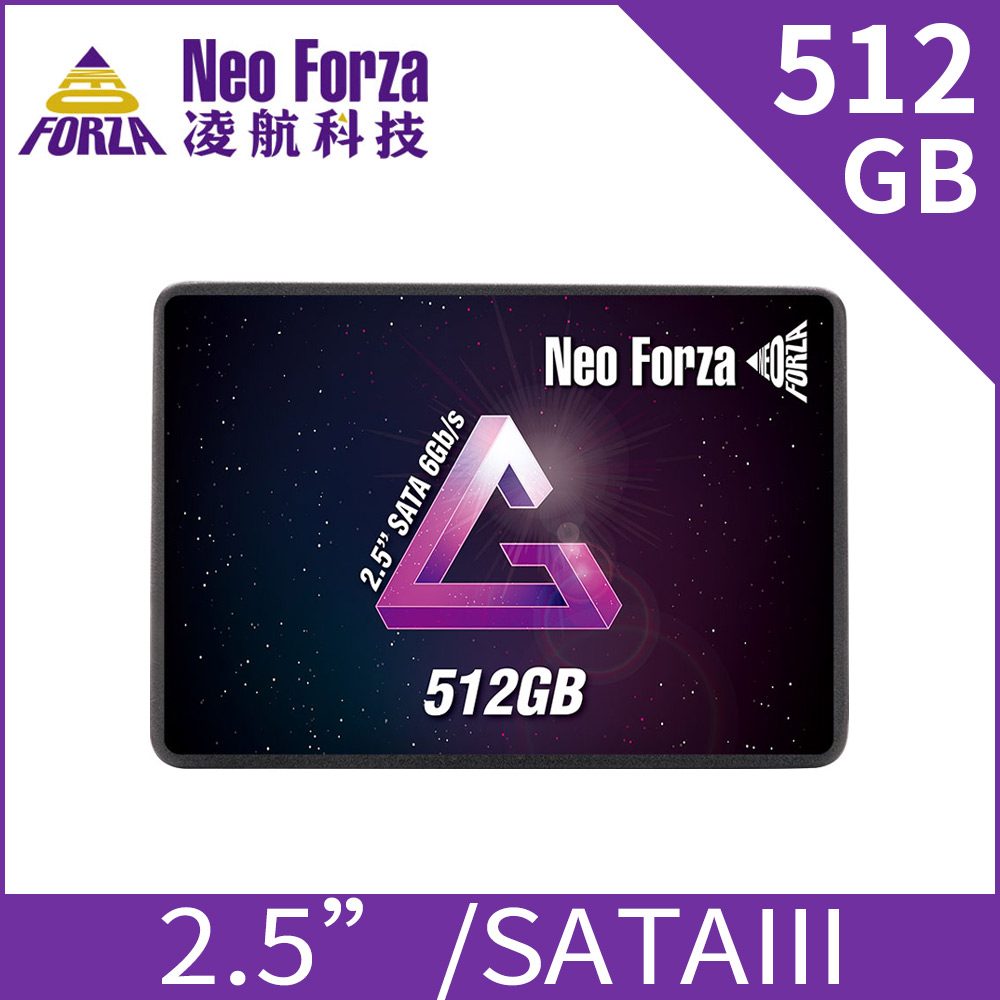 Neo Forza 凌航 NFS12 512GB SSD 2.5吋固態硬碟