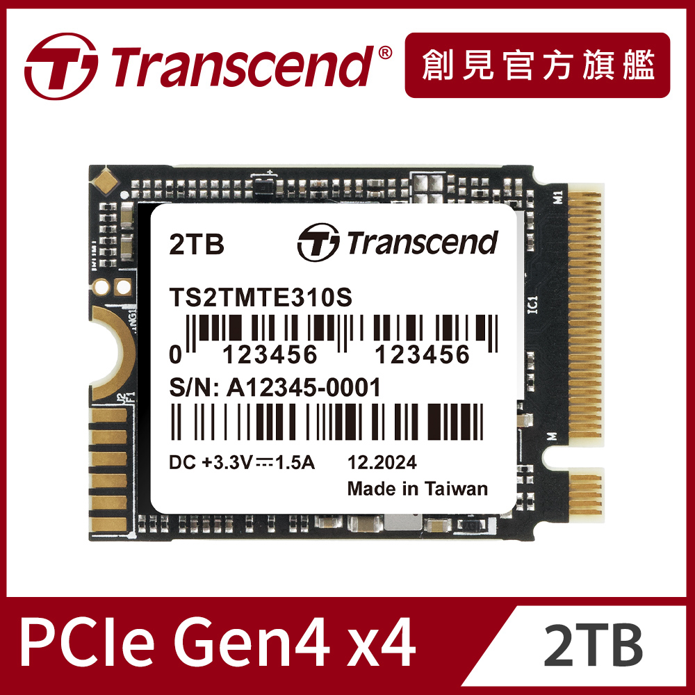トランセンド M.2 SSD 1TB TS1TMTE310S-E
