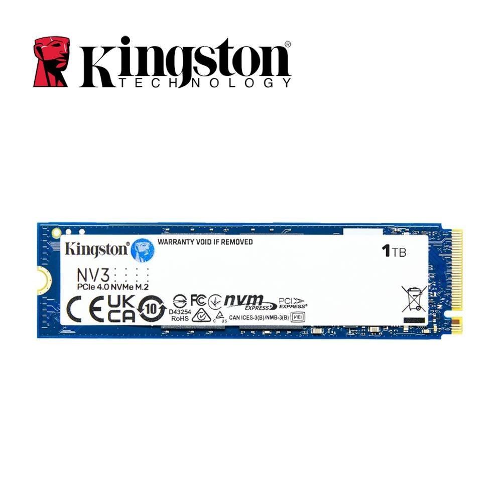 Kingston 金士頓 NV3 1TB PCIe 4.0 NVMe SSD 固態硬碟