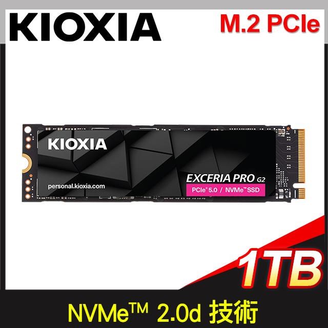 KIOXIA 鎧俠Exceria Basic 1TB Gen4x4 M.2 PCIe(2280) SSD(讀7200/寫