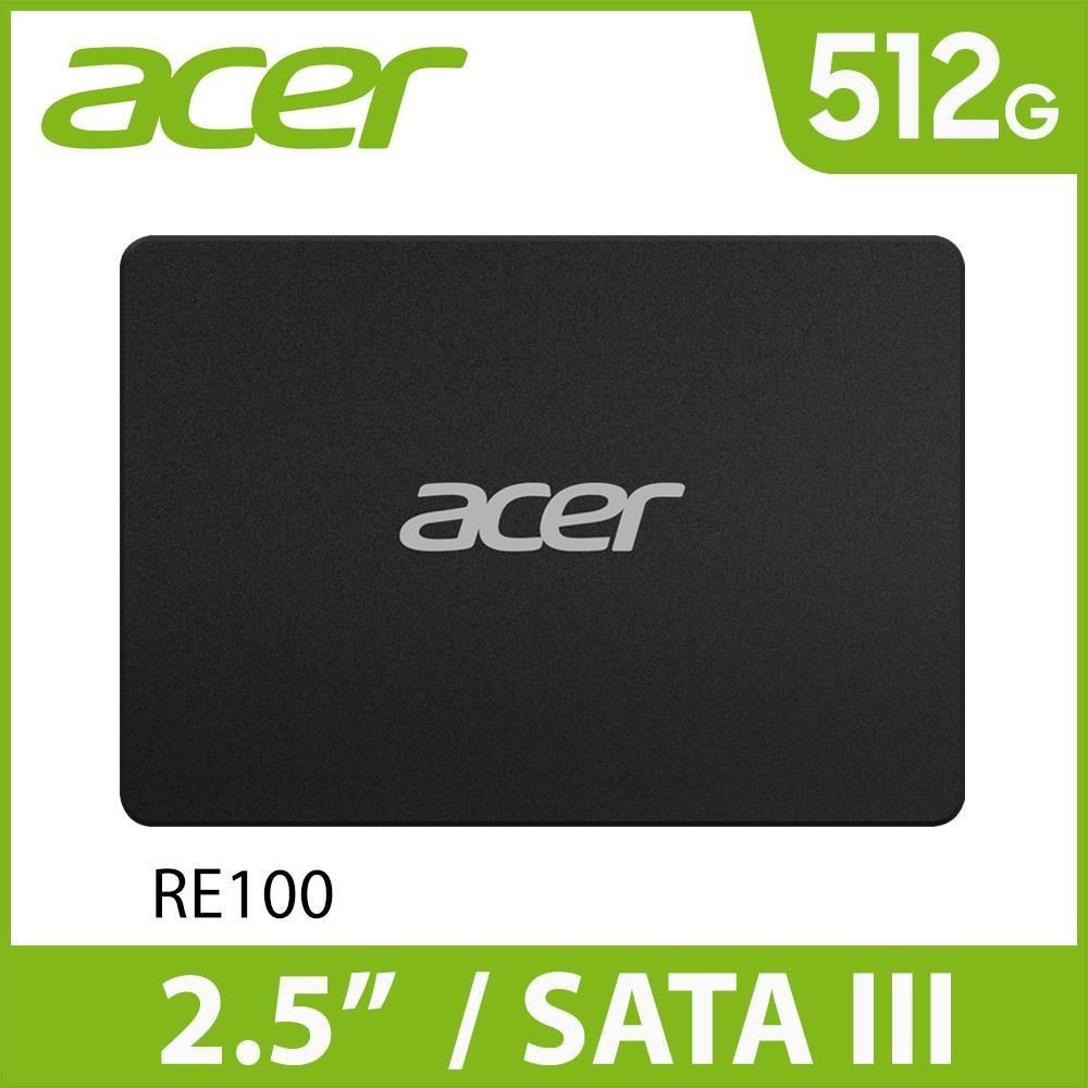 ACER 宏碁 RE100 512GB SATA 固態硬碟
