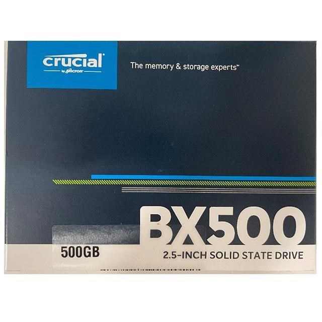 Micron 美光 Crucial 500GB BX500 2.5 吋 540MB/s SSD CT500BX500SSD1