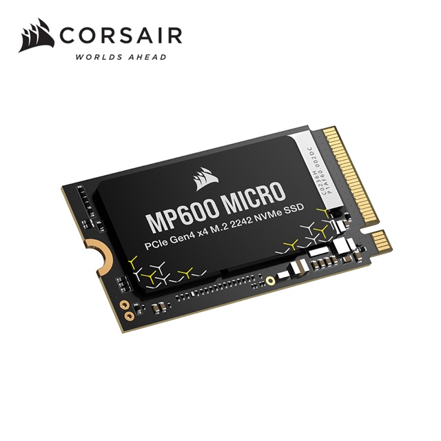 CORSAIR 海盜船 MP600 MICRO 1TB Gen4 PCIe x4 NVMe M.2 2242 SSD