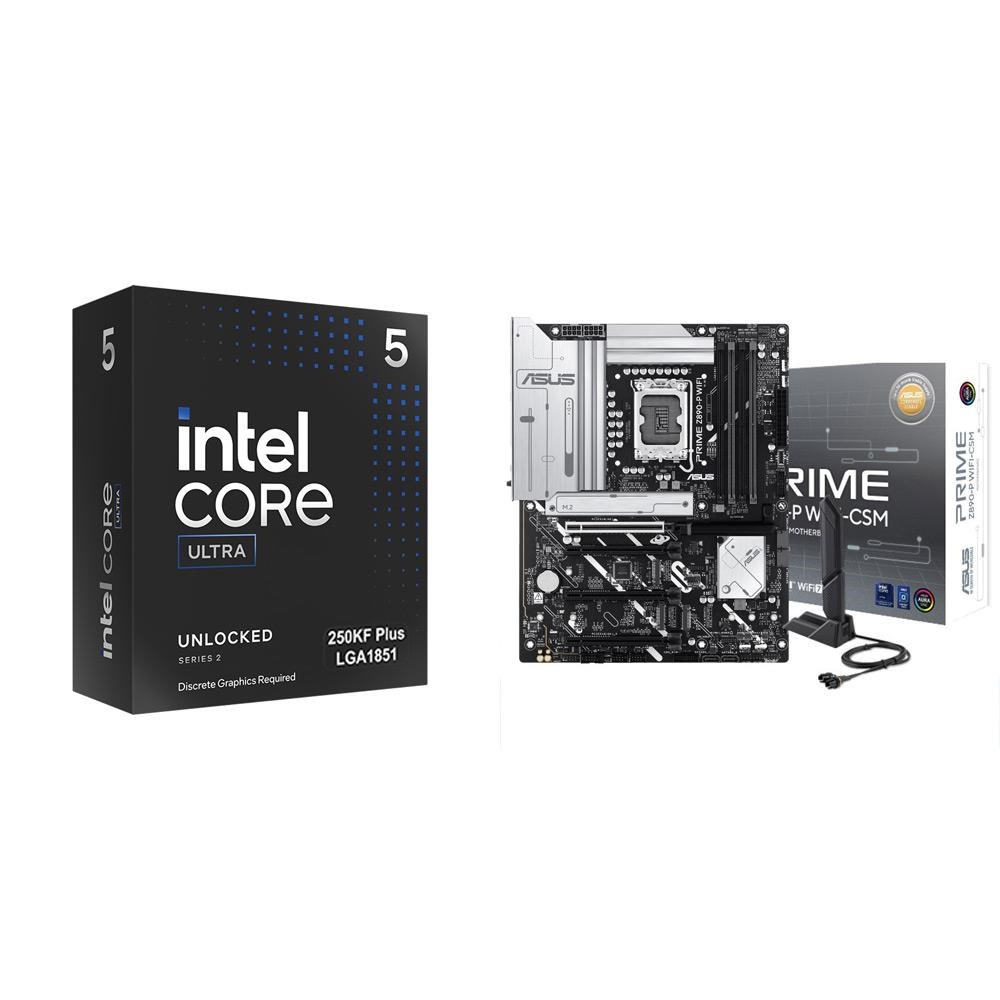 華碩PRIME Z790-A WIFI-CSM 主機板+ Intel Core Ultra 5 250K Plus