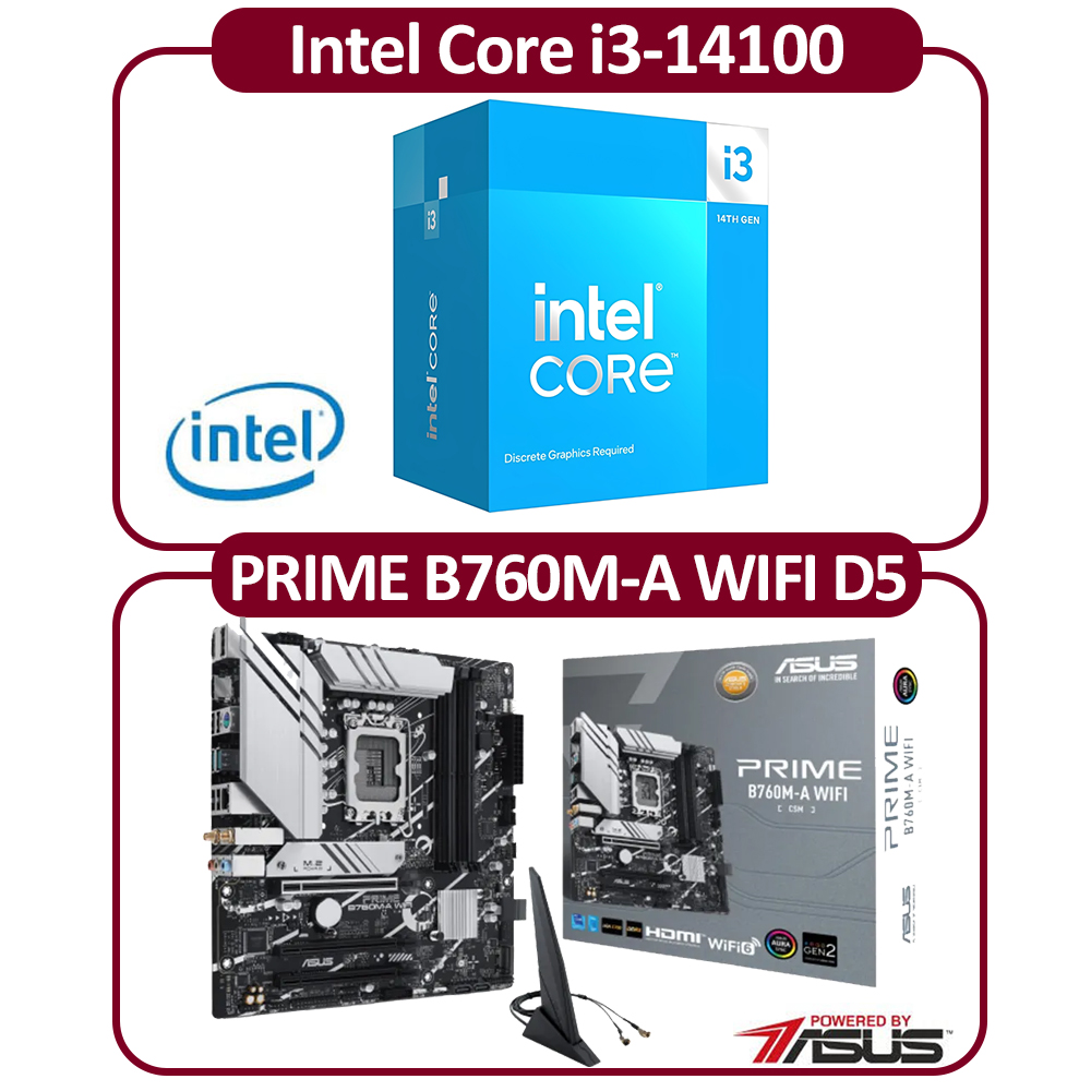 【美品】Intel i5 12400f　ASUS B760M-A　クーラーセット ASUS 華碩Intel 12代I5-12400 六核CPU+華碩B760M-A WIFI-CSM 主機板