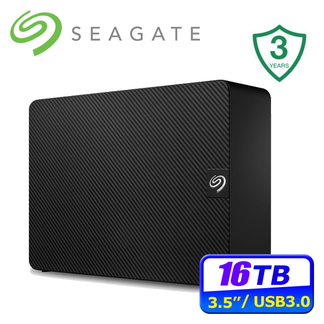 Seagate 希捷新黑鑽16TB 大容量硬碟(STKP16000400) - PChome 24h購物