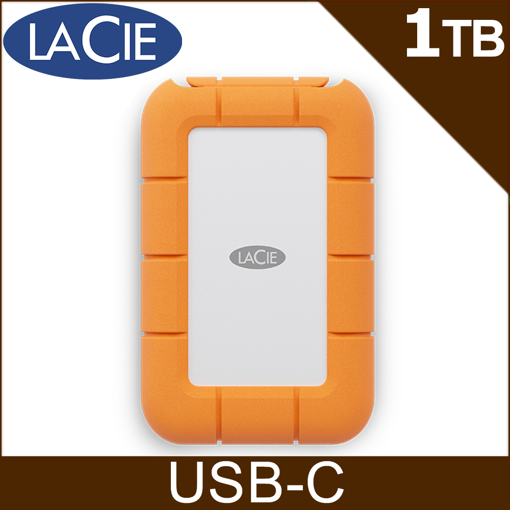 LaCie Rugged USB-C 5TB 2.5吋行動硬碟- PChome 24h購物