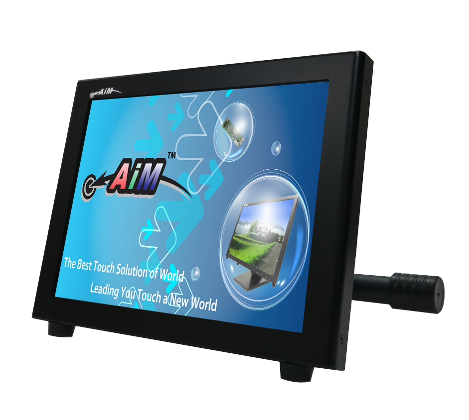 AiM TOUCH 瞄準科技 10.4吋多點投射式電容觸控螢幕(multi-touch) [輕巧型相框支架]