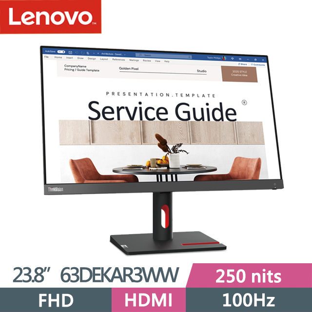 そ*ん様 【新品未開封】ThinkVision S24i-30 ThinkVision Lenovo