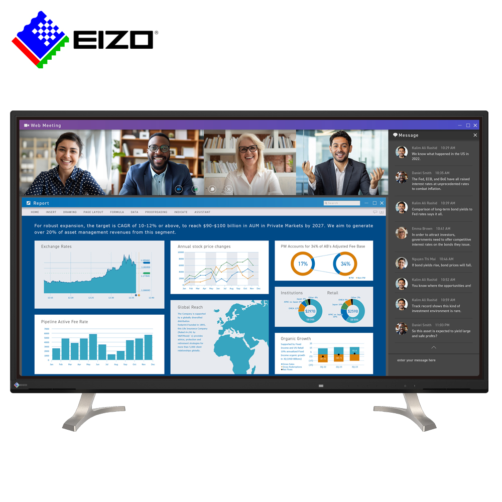 EIZO FlexScan EV4340X 黑色
