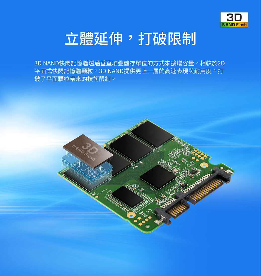 Transcend 創見128GB SSD230S 2.5吋SATA III SSD固態硬碟