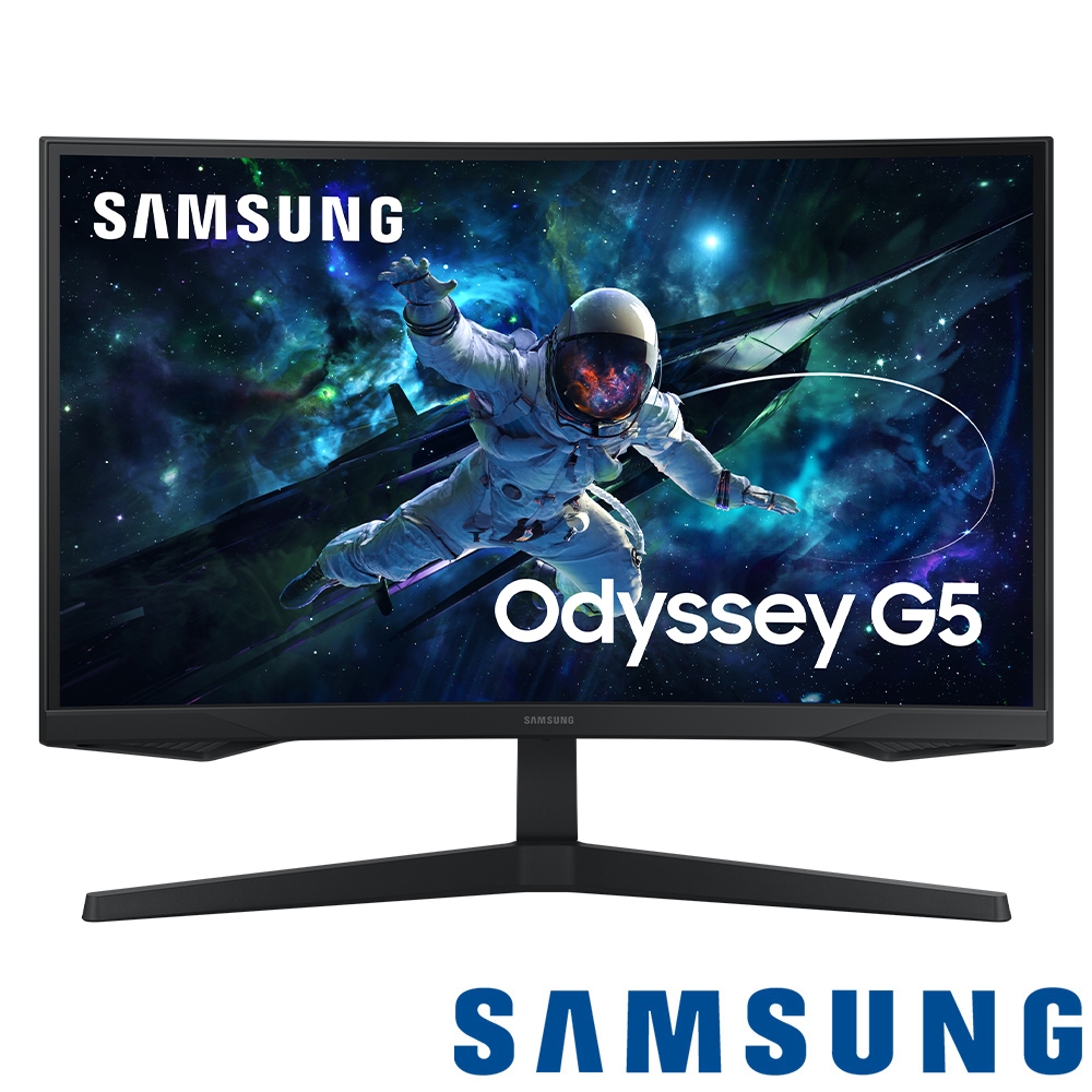 S27CG552EC Odyssey曲面電競螢幕(27型/2K/165Hz/HDMI/1ms/VA)