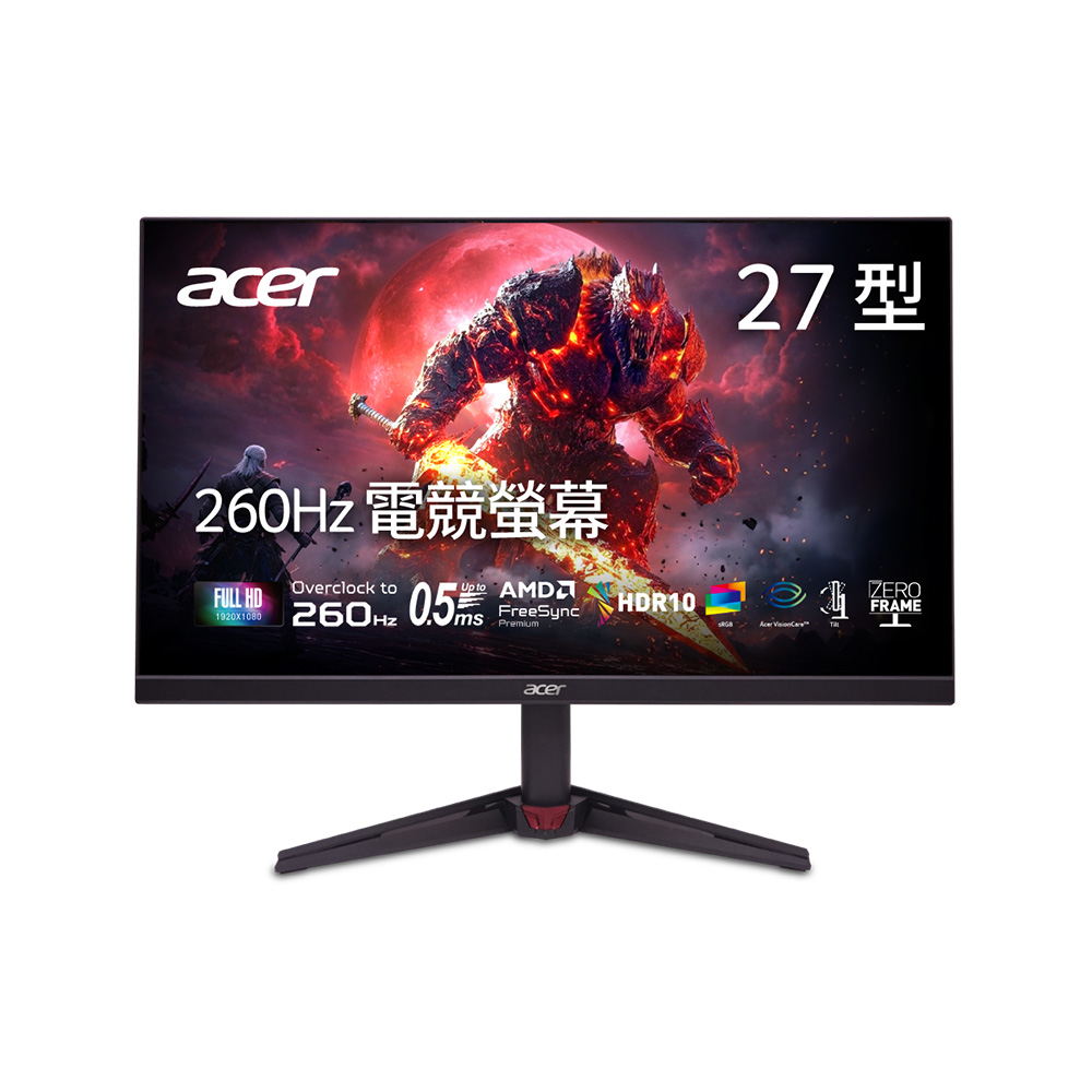 ACER 宏碁Nitro VG280K 28吋4K電競螢幕- PChome 24h購物