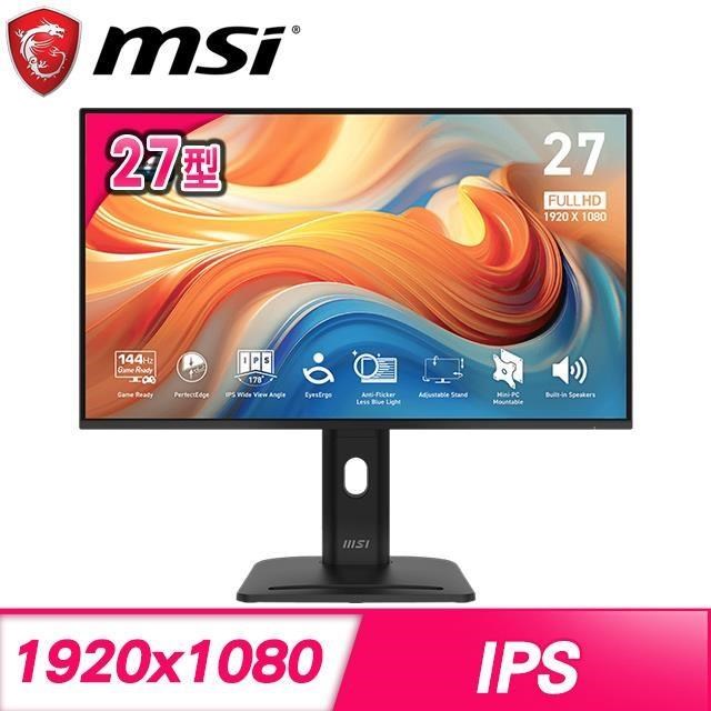 MSI 微星 PRO MP275PG E14 27型 IPS螢幕